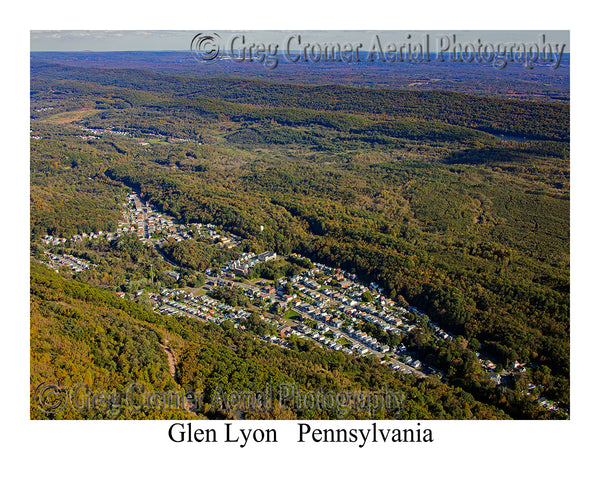 Aerial Photo of Glen Lyon, Pennsylvania