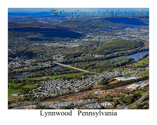 Aerial Photo of Lynnwood, Pennsylvania