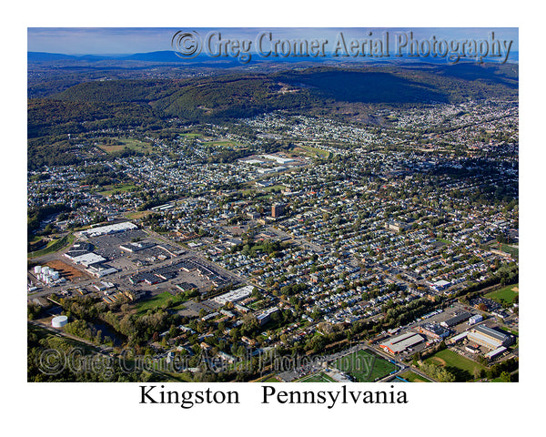 Aerial Photo of Kingston, Pennsylvania