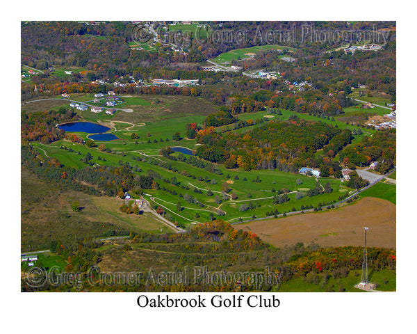 Aerial Photo of Oakbrook Golf Club - Jenners (Stoystown), Pennsylvania