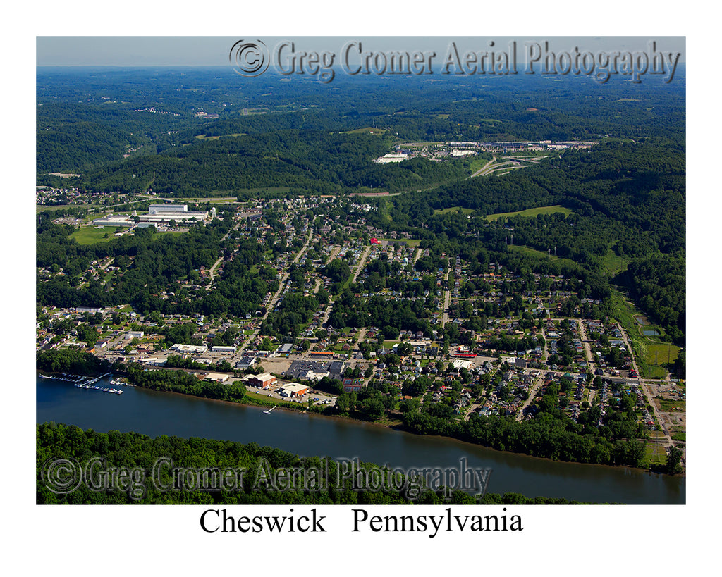 Aerial Photo of Cheswick, Pennsylvania