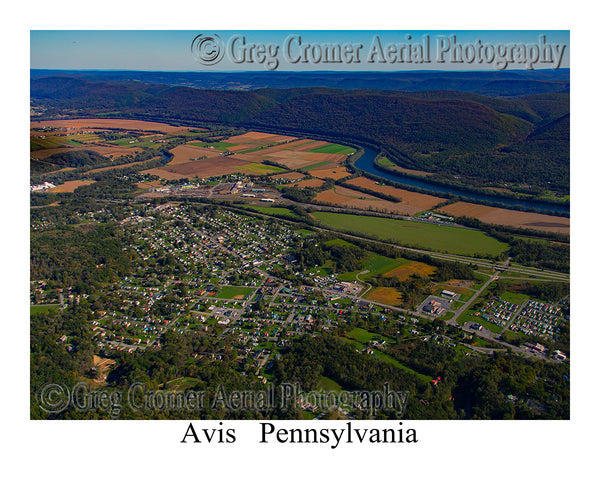 Aerial Photo of Avis, Pennsylvania