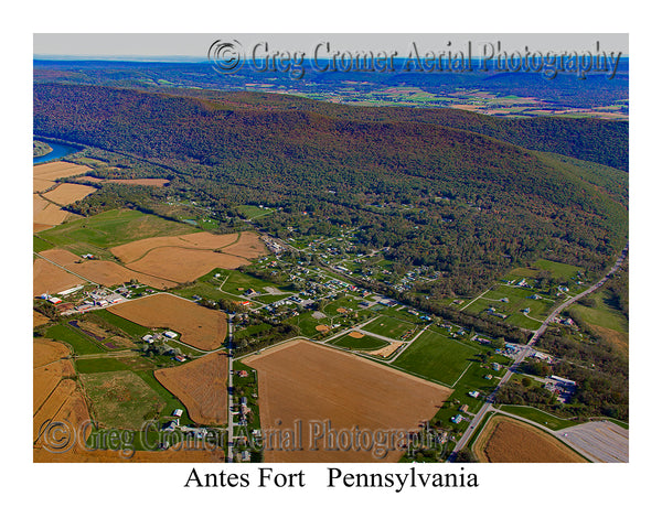 Aerial Photo of Antes Fort, Pennsylvania