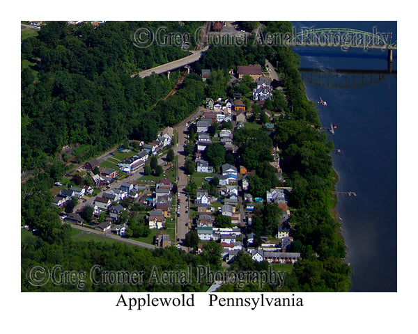 Aerial Photo of Applewold, Pennsylvania