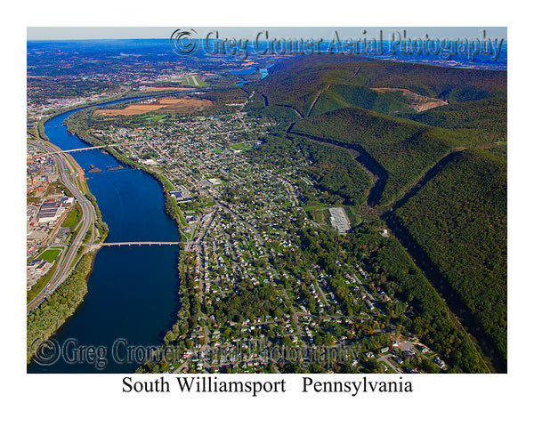 Aerial Photo of South Williamsport, Pennsylvania