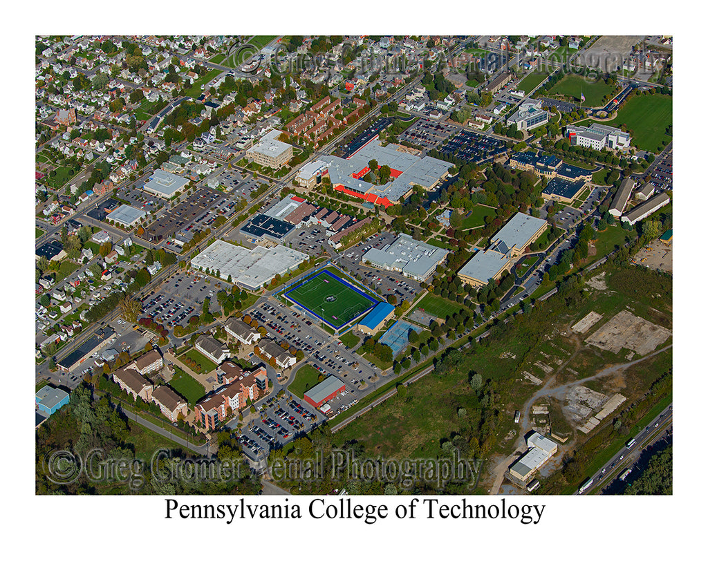 Aerial Photo of Pennsylvania College of Technology - Williamsport, Pennsylvania