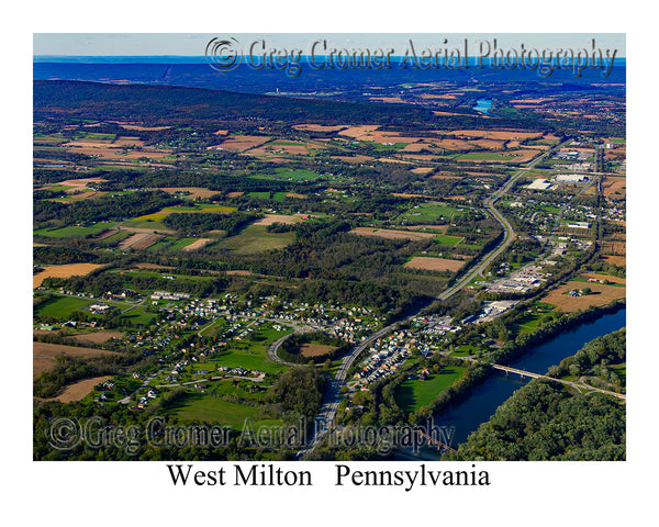 Aerial Photo of West Milton, Pennsylvania