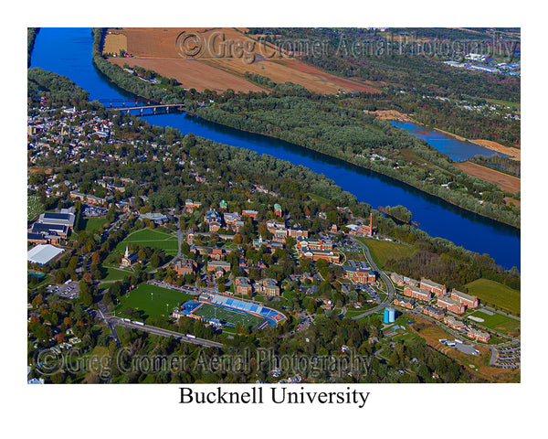 Aerial Photo of Bucknell University - Lewisburg, Pennsylvania