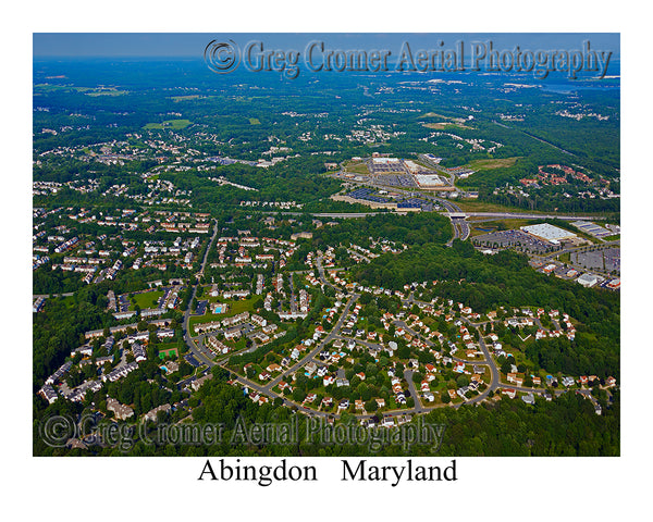 Aerial Photo of Abingdon, Maryland