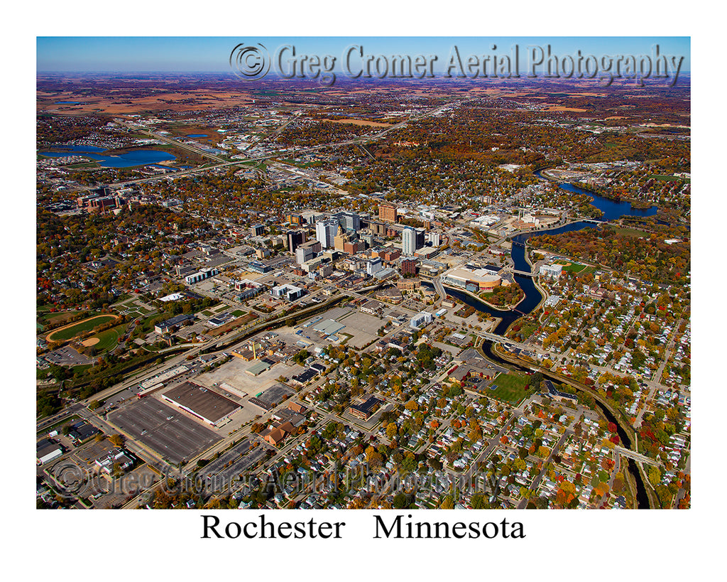 Aerial Photo of Rochester, Minnesota