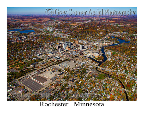 Aerial Photo of Rochester, Minnesota
