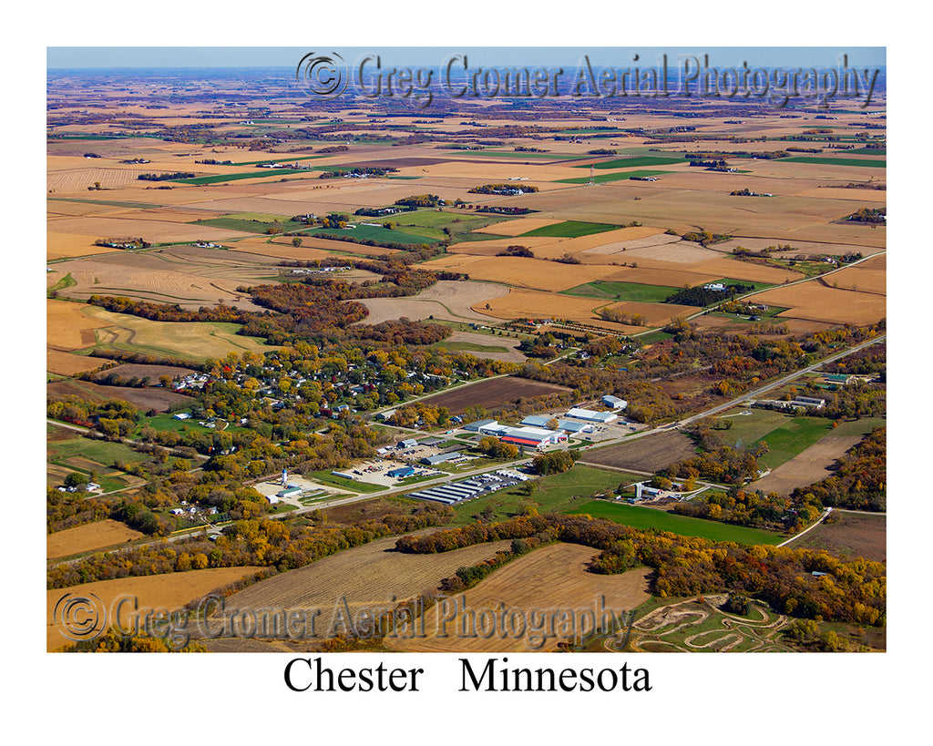 Aerial Photo of Chester, Minnesota
