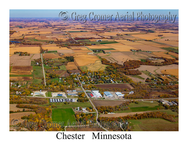 Aerial Photo of Chester, Minnesota