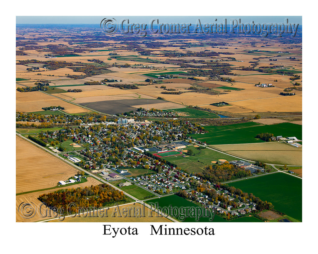 Aerial Photo of Eyota, Minnesota