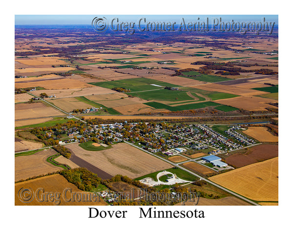 Aerial Photo of Dover, Minnesota
