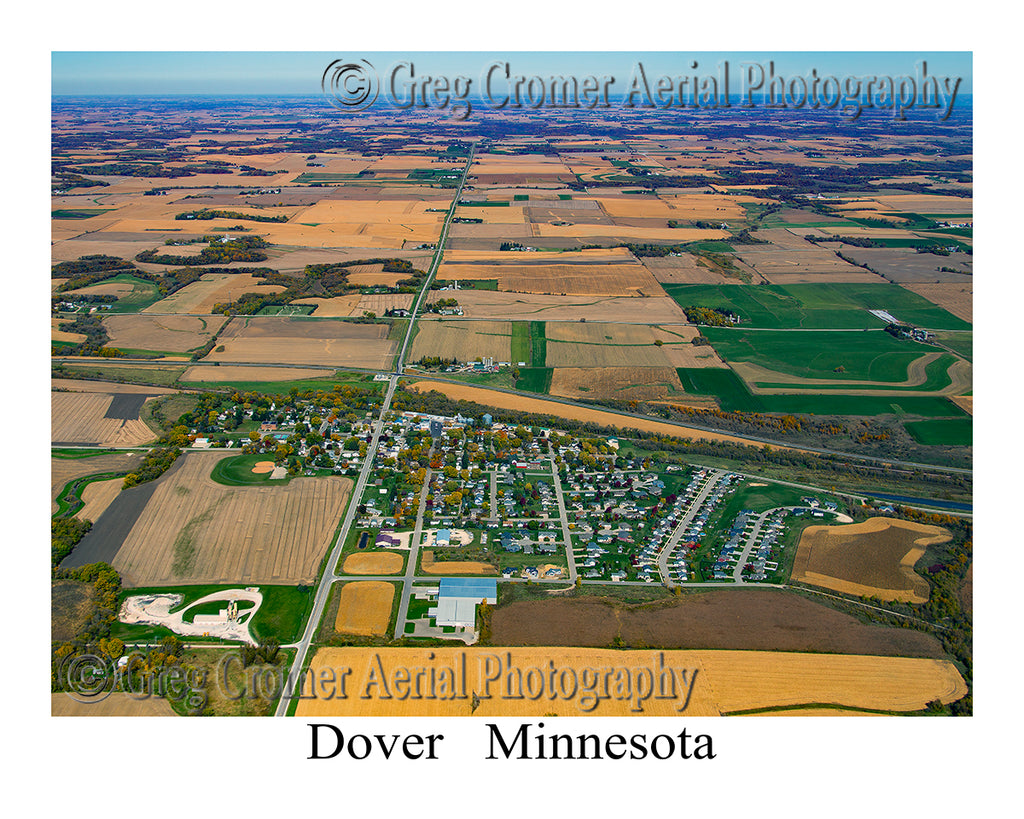 Aerial Photo of Dover, Minnesota