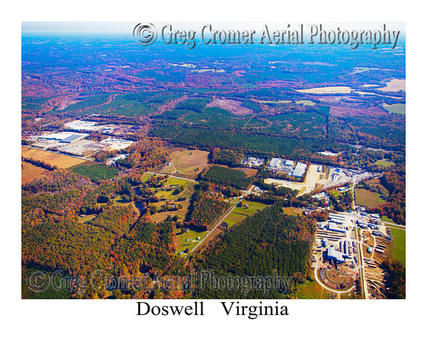 Aerial Photo of Doswell, Virginia
