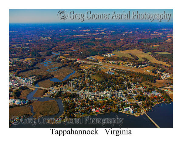 Aerial Photo of Tappahannock, Virginia
