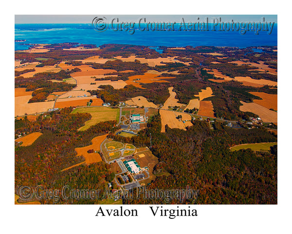 Aerial Photo of Avalon, Virginia