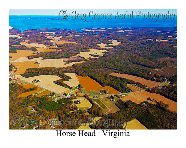 Aerial Photo of Horse Head, Virginia