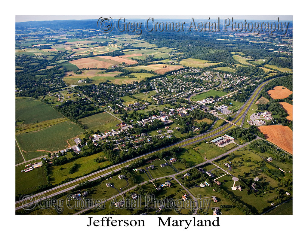 Aerial Photo of Jefferson, Maryland