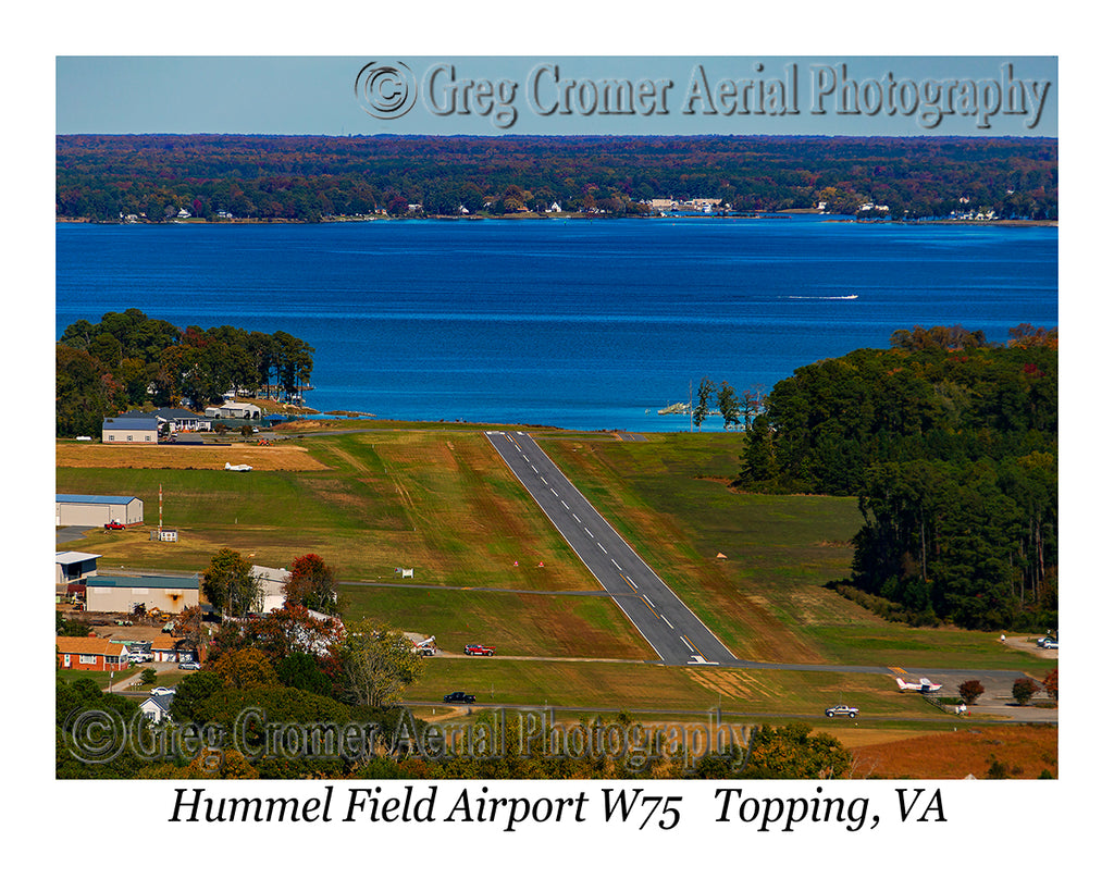 Aerial Photo of Hummel Field W75 - Topping, Virginia