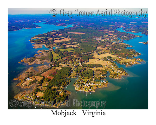 Aerial Photo of Mobjack, Virginia