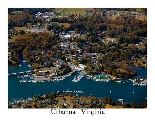 Aerial Photo of Urbanna, Virginia