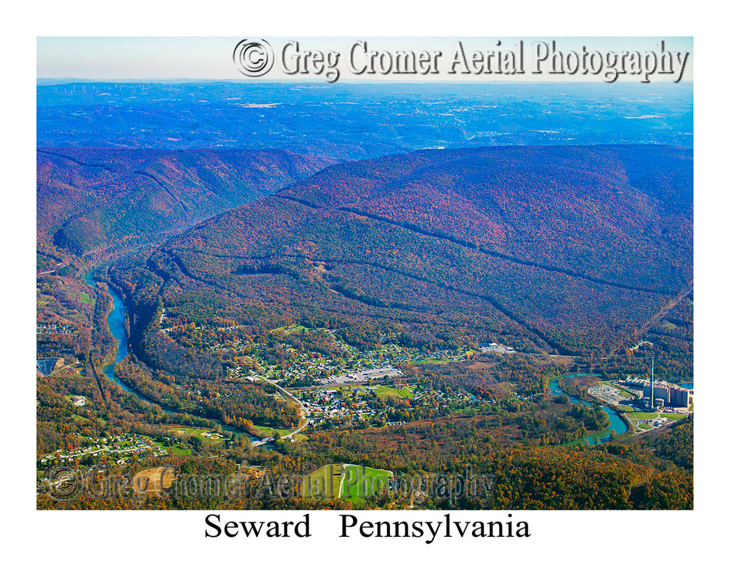Aerial Photo of Seward, Pennsylvania