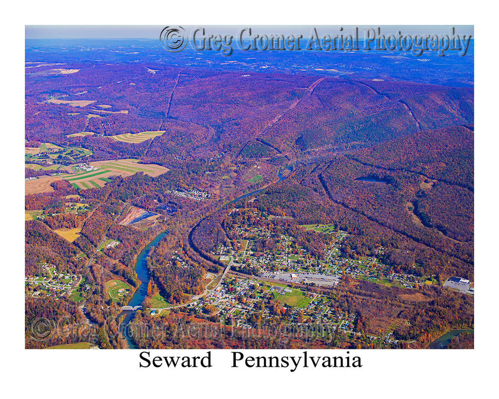 Aerial Photo of Seward, Pennsylvania