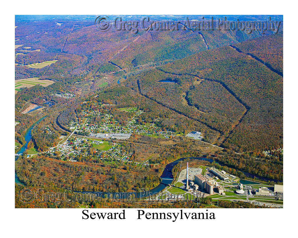 Aerial Photo of Seward, Pennsylvania
