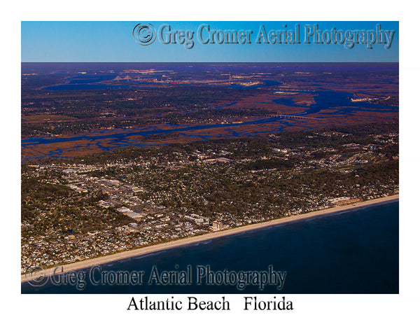 Aerial Photo of Atlantic Beach, Florida