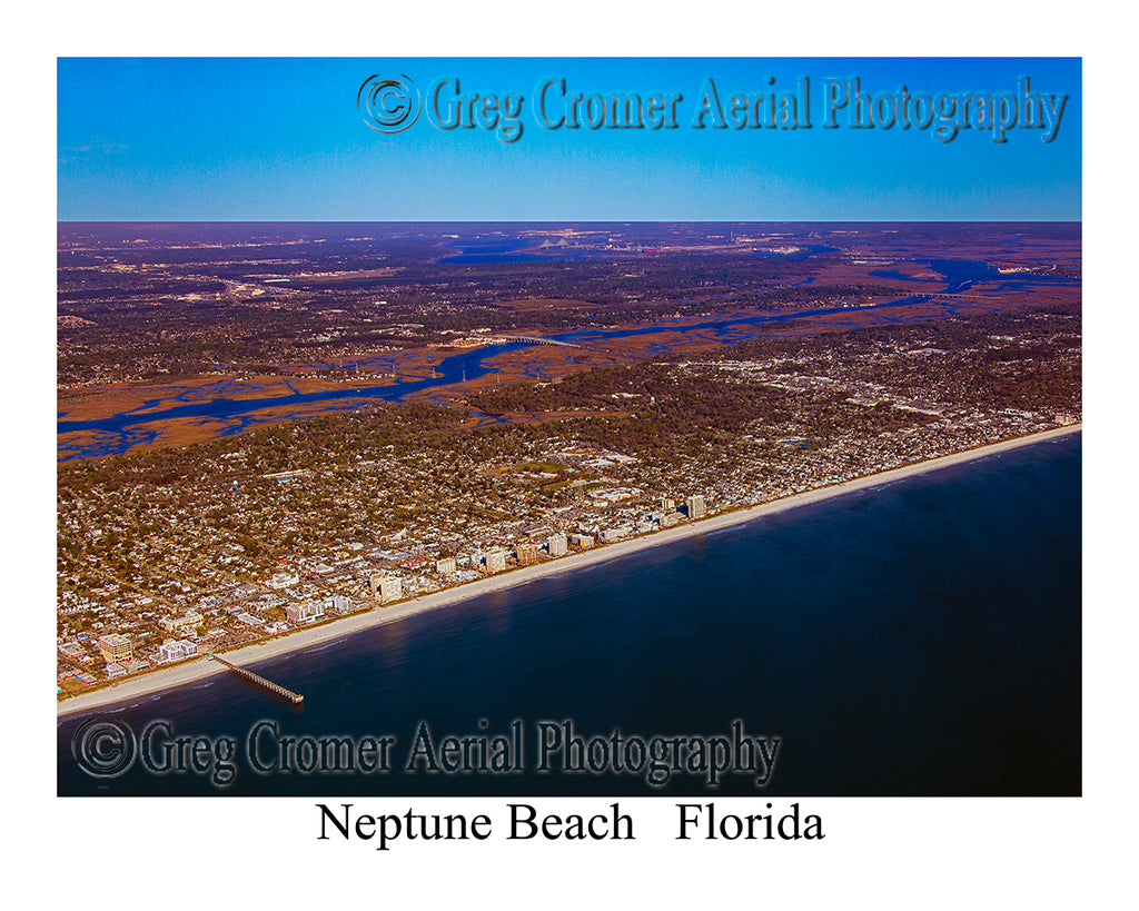 Aerial Photo of Neptune Beach, Florida