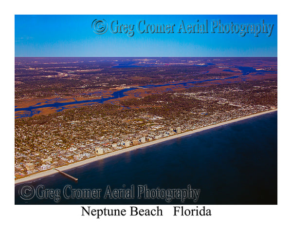 Aerial Photo of Neptune Beach, Florida