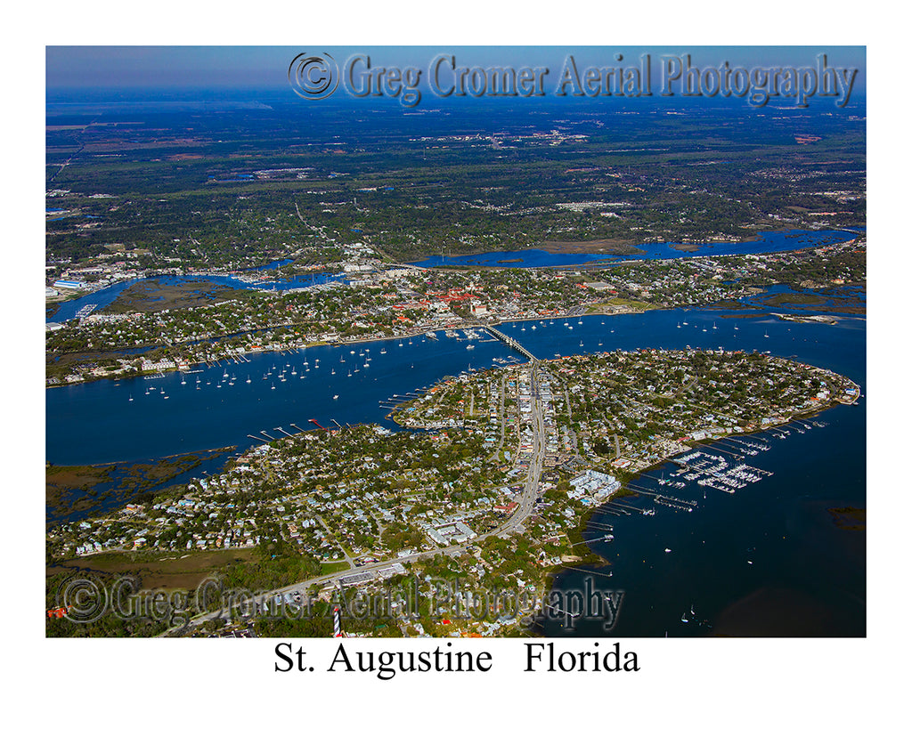 Aerial Photo of St. Augustine, Florida