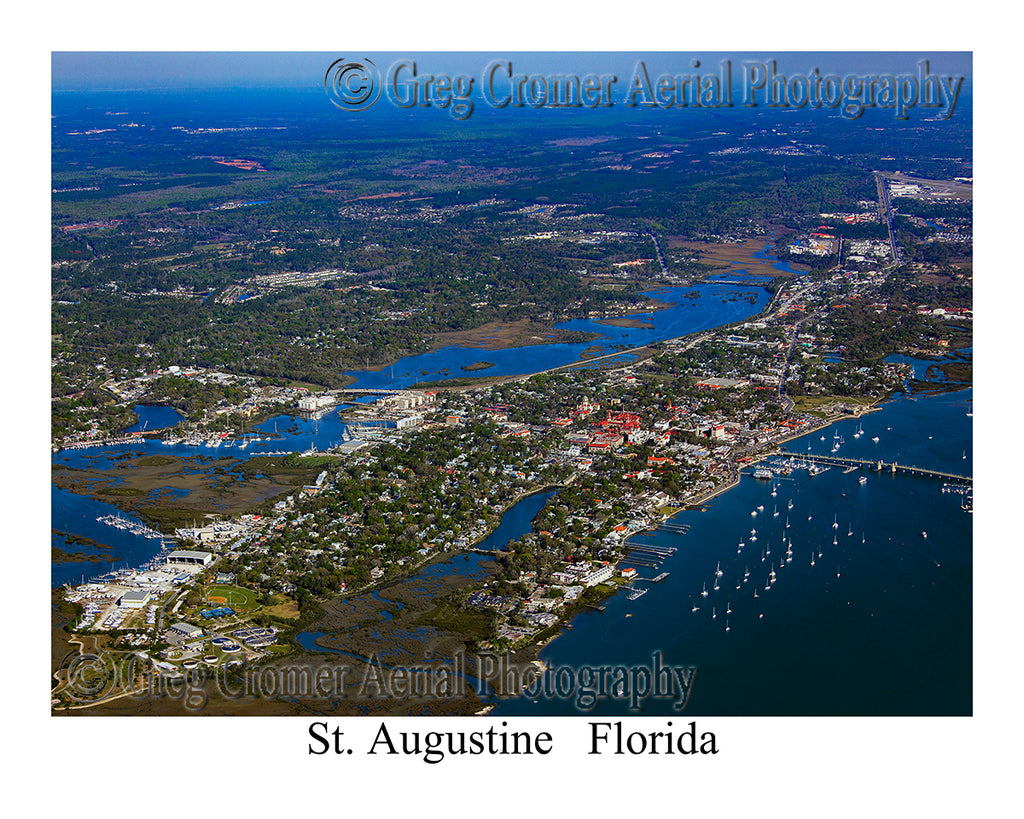 Aerial Photo of St. Augustine, Florida