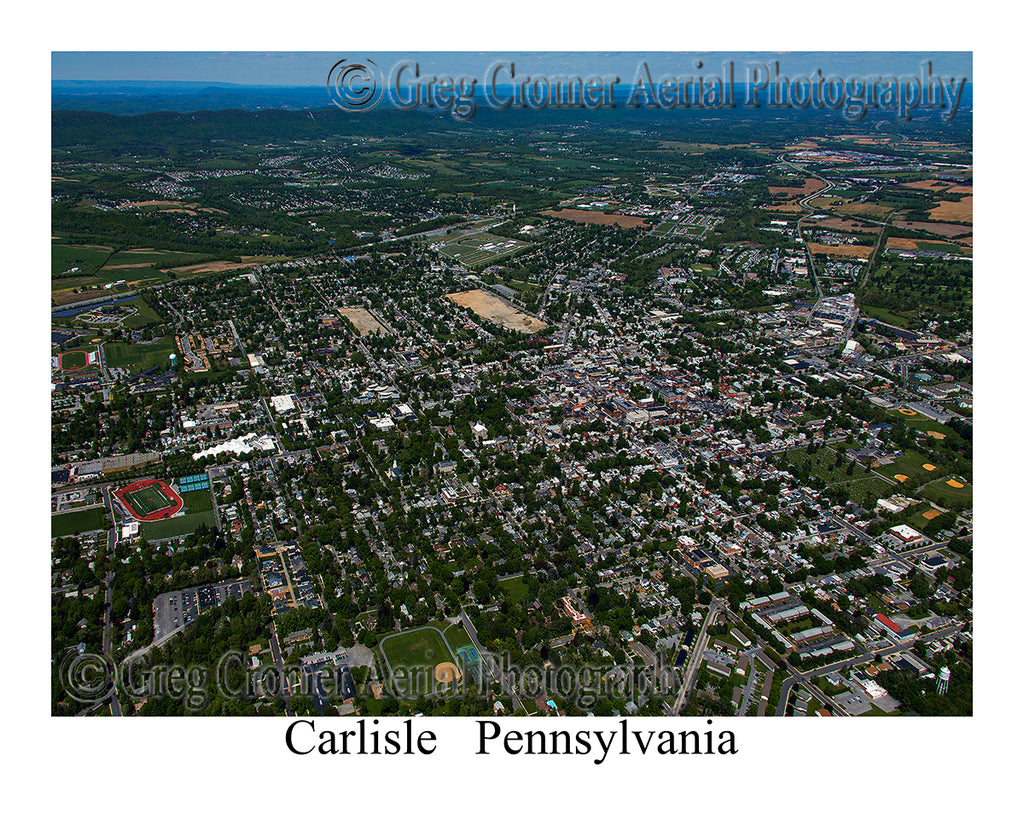 Aerial Photo of Carlisle, Pennsylvania