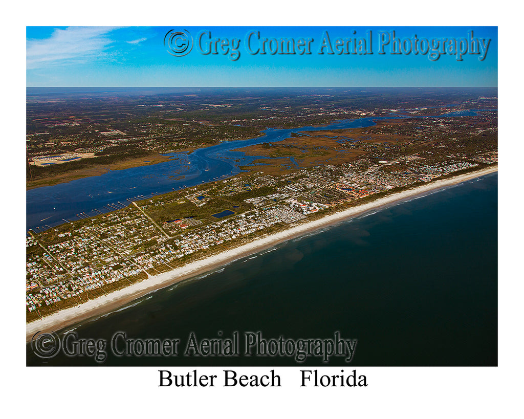 Aerial Photo of Butler Beach, Florida