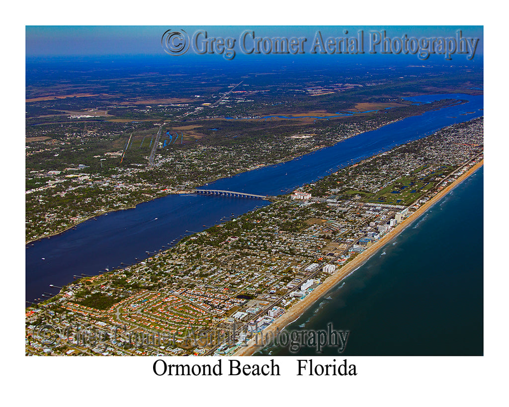 Aerial Photo of Ormond Beach, Florida