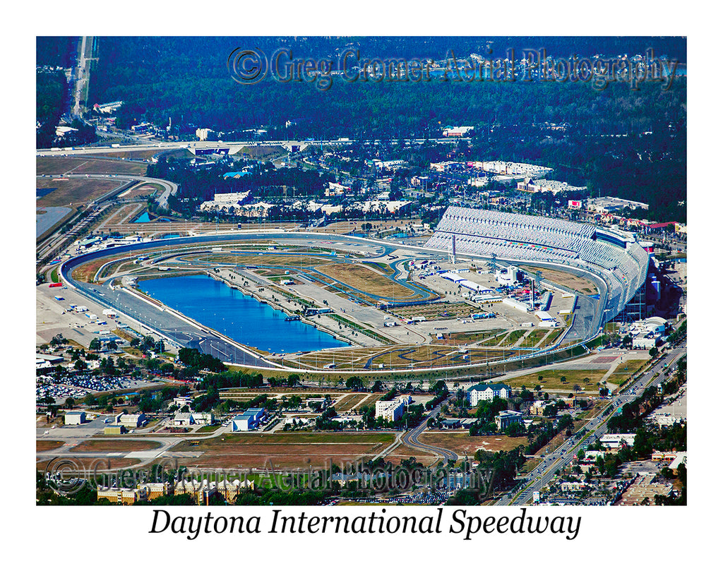 Aerial Photo of Daytona International Speedway, Florida