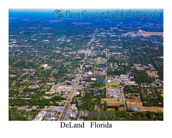 Aerial Photo of Deland, Florida