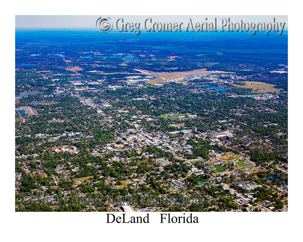 Aerial Photo of Deland, Florida