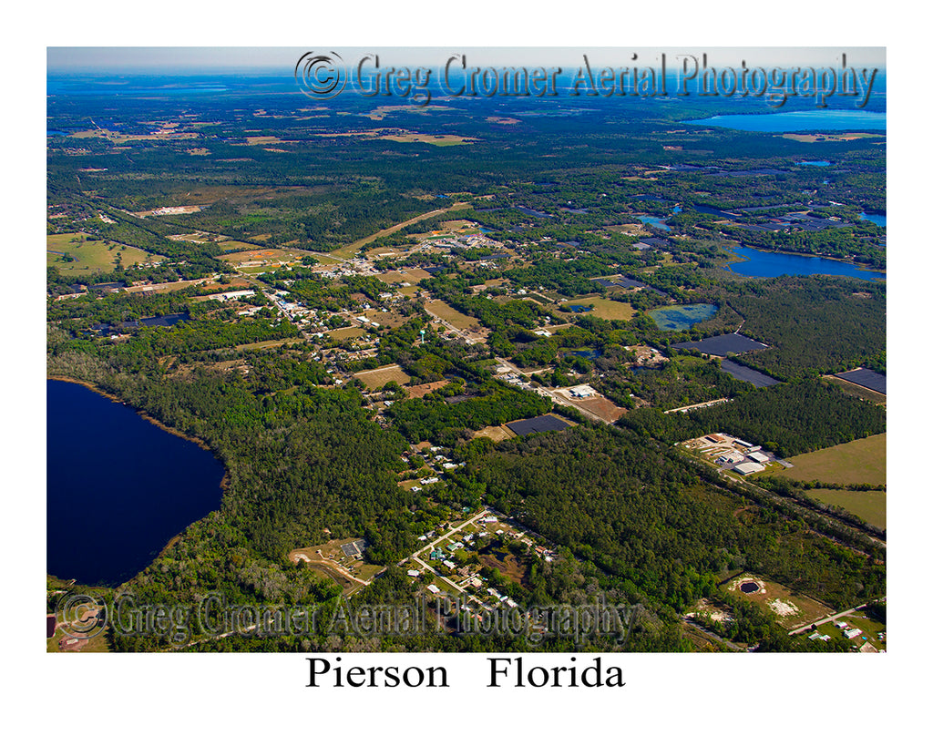 Aerial Photo of Pierson, Florida