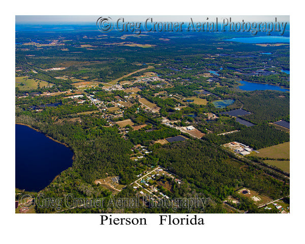 Aerial Photo of Pierson, Florida