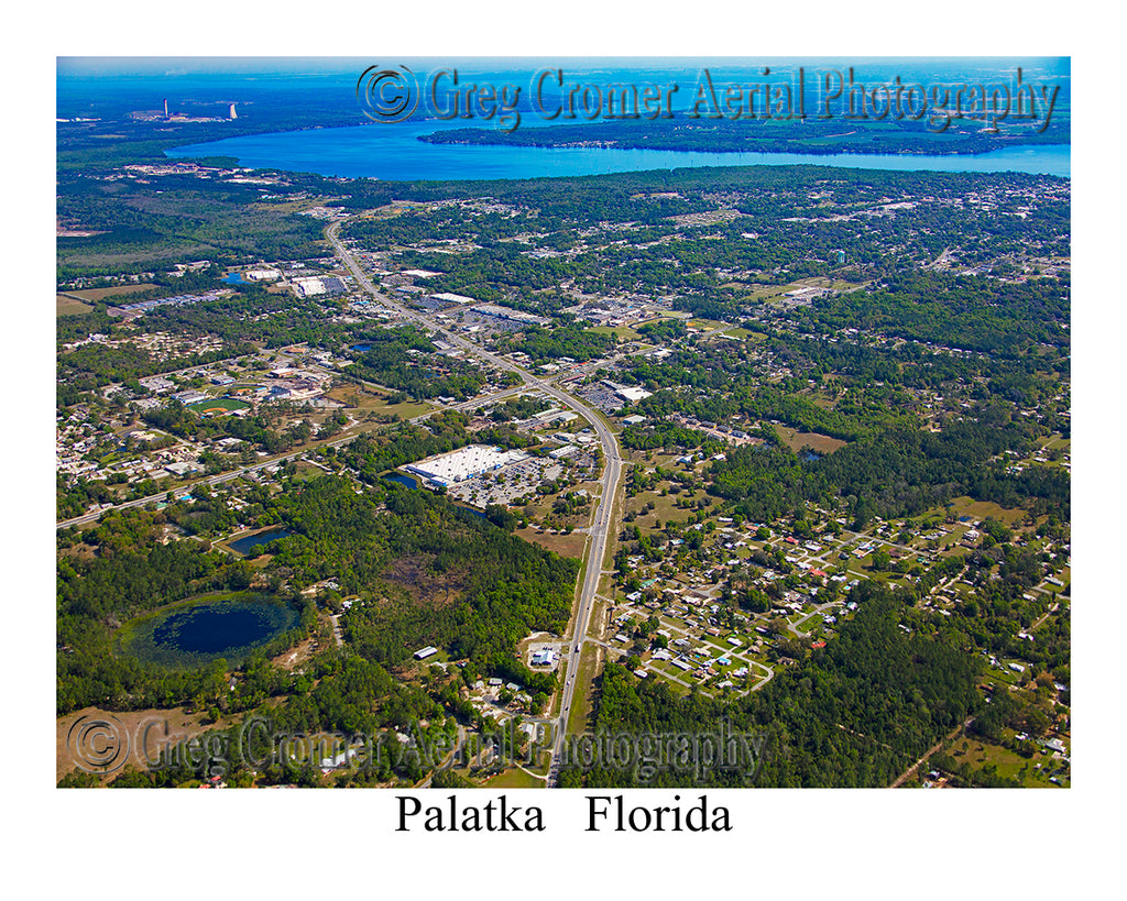 Aerial Photo of Palatka, Florida