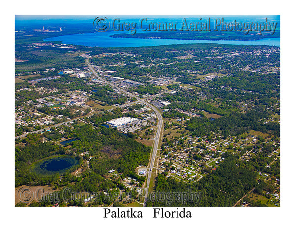 Aerial Photo of Palatka, Florida