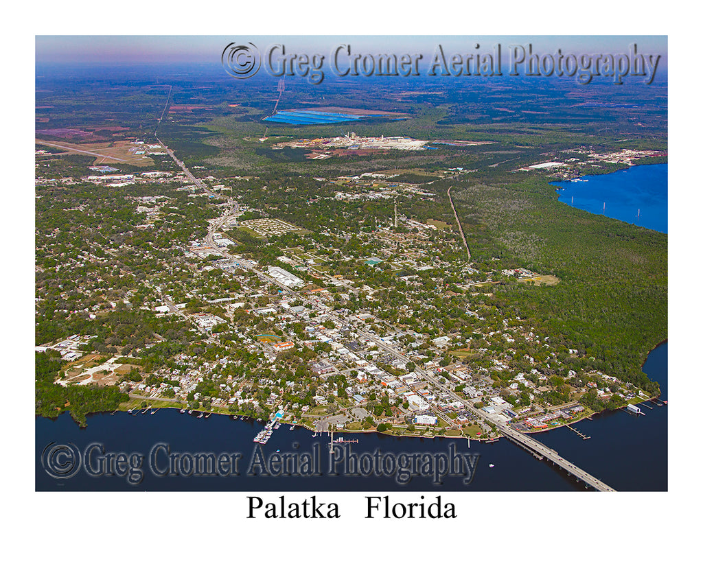 Aerial Photo of Palatka, Florida