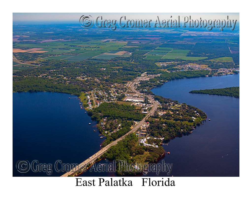 Aerial Photo of East Palatka, Florida