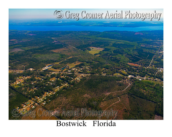 Aerial Photo of Bostwick, Florida