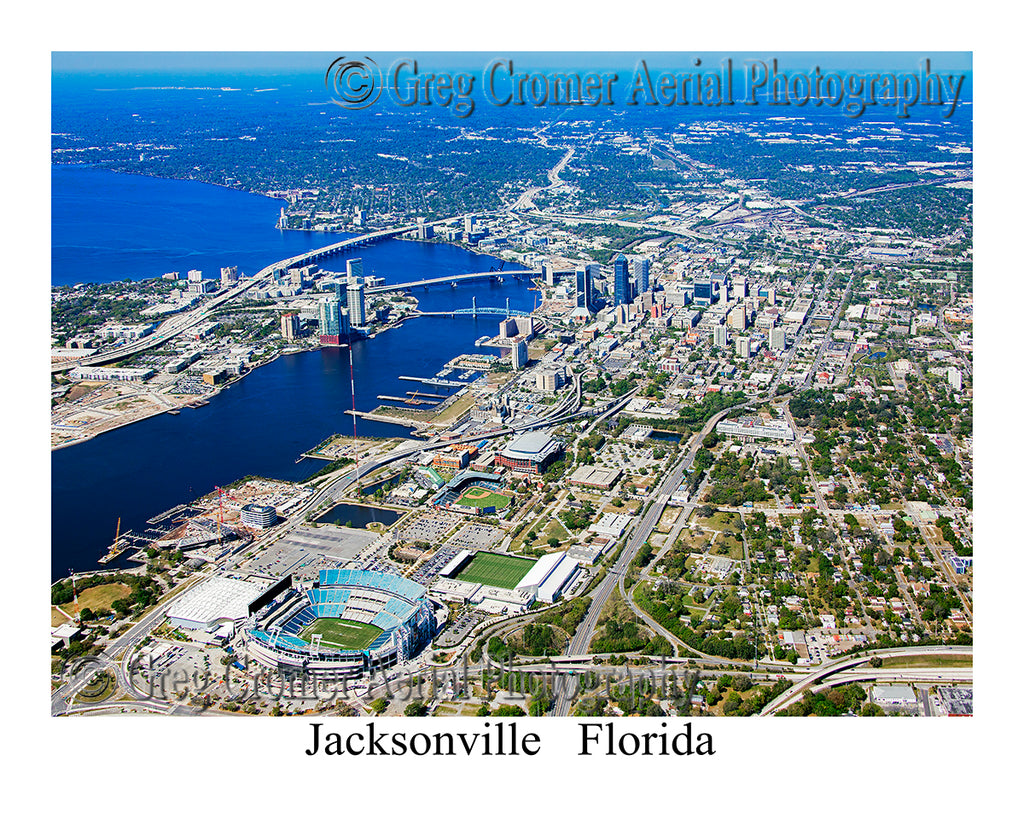 Aerial Photo of Jacksonville, Florida